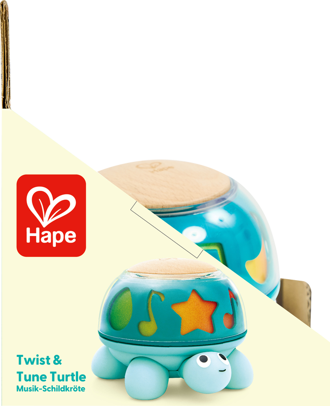 Tortuga Musical Twist & Tune – Melodías para los Primeros Meses - Hape