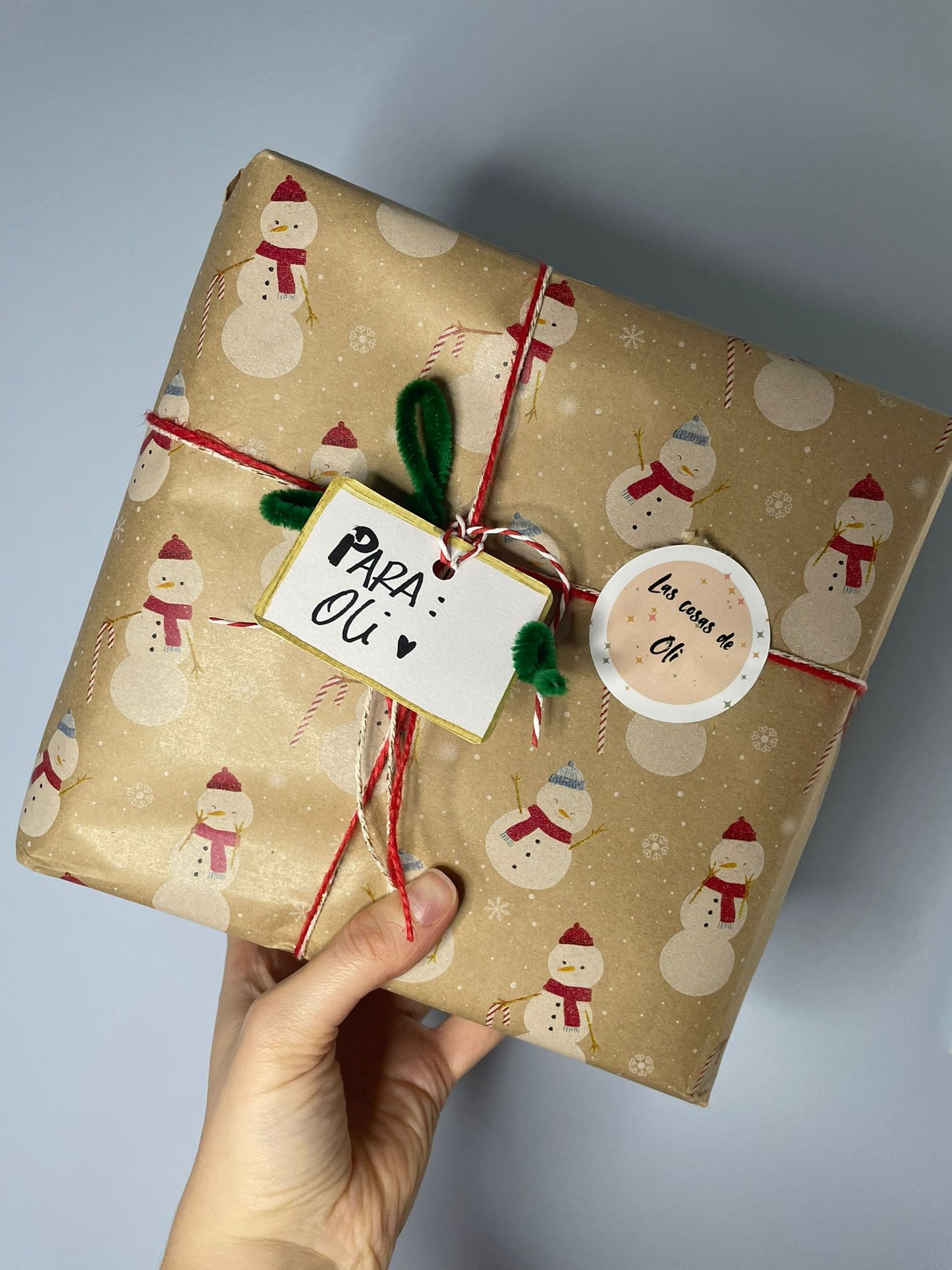 Envoltorio Regalo Especial de Navidad