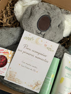 Caja Regalo Bebé Súper Oli (Premium: rutina + doudou + donut sensorial)
