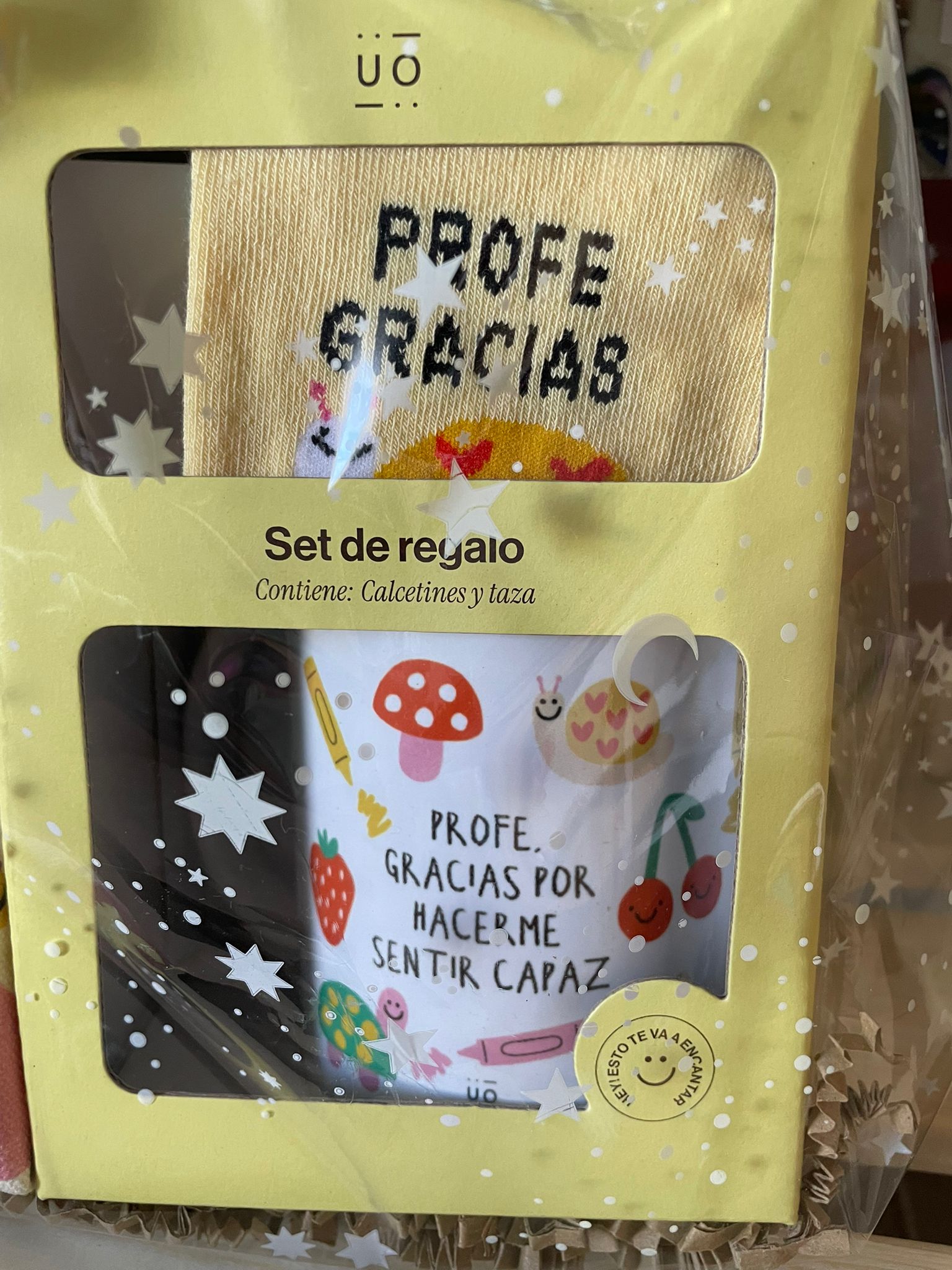 Cesta Regalo Profe – "Gracias por Hacerme Sentir Capaz"