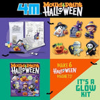 Mould & Paint Halloween: Figuras que Brillan en la Oscuridad 4M - 4