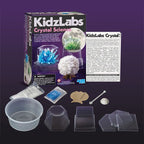 Kidz Labs Crystal Science 4M: Kit para Cultivar 3 Cristales - 3