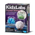 Kidz Labs Crystal Science 4M: Kit para Cultivar 3 Cristales