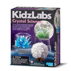 Kidz Labs Crystal Science 4M: Kit para Cultivar 3 Cristales