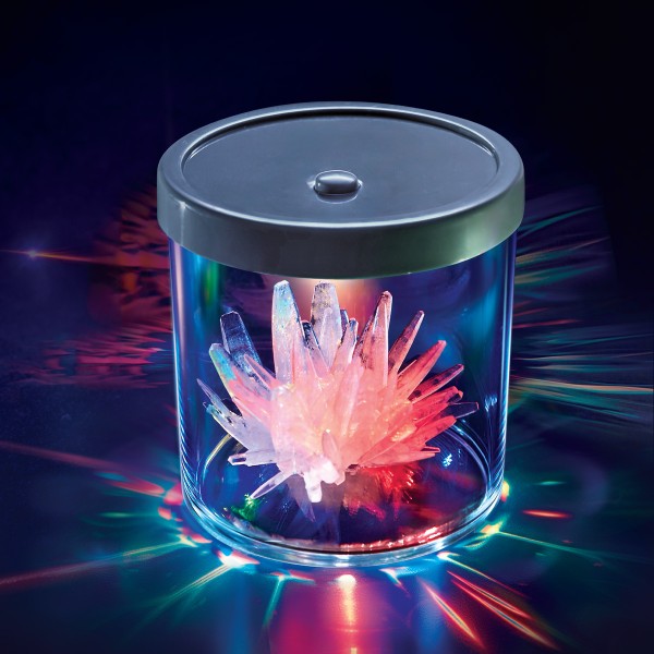 Crystal Growing 4M: Lámpara de Cristales con Luz que Cambia de Color - 2