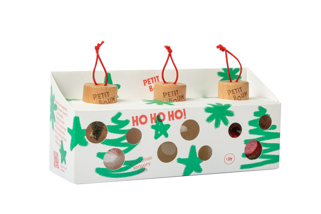 Bolas de Navidad sensoriales - Petit Boum