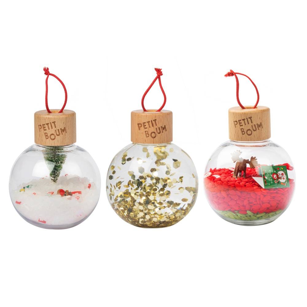 Bolas de Navidad sensoriales - Petit Boum