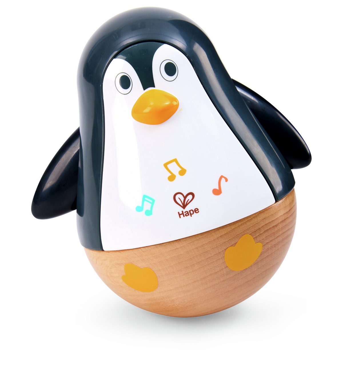 Set Pingüinos – Sonajero, Mordedor y Juguete Oscilante | HAPE