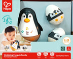 Set Pingüinos – Sonajero, Mordedor y Juguete Oscilante | HAPE