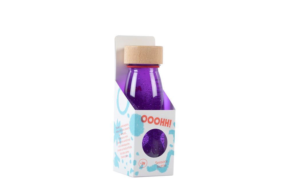 Botella sensorial - Float Bottle (varios colores) Petit Boum