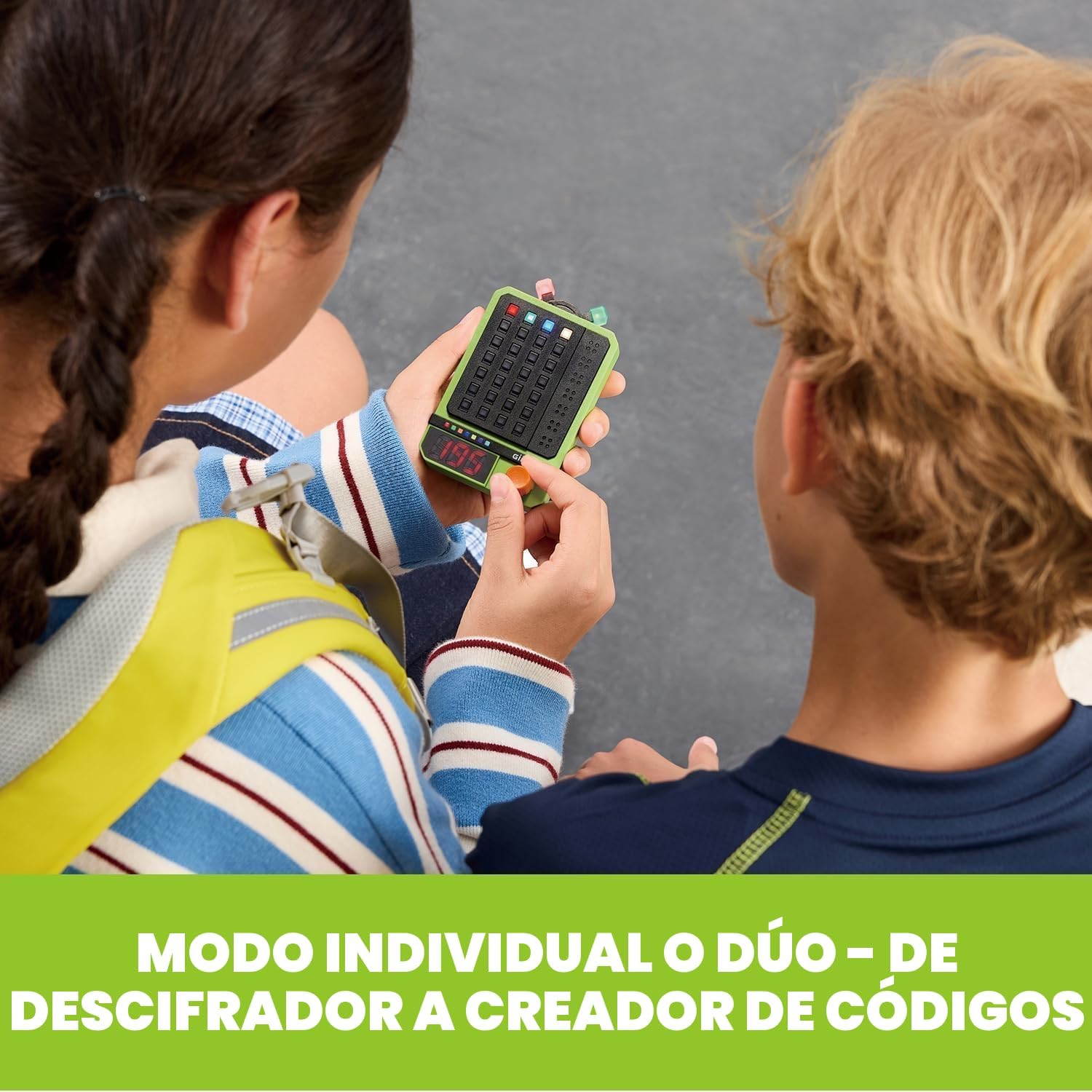 Pack Regalo 5 Años Cerebrito: el Giiker Super Decoder en modo dúo, con dos niños jugando