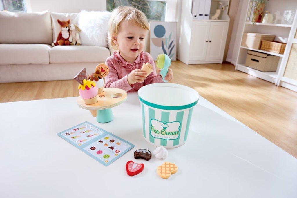 Juego de Helado Scoop and Serve – ¡Monta tu Heladería! - Hape