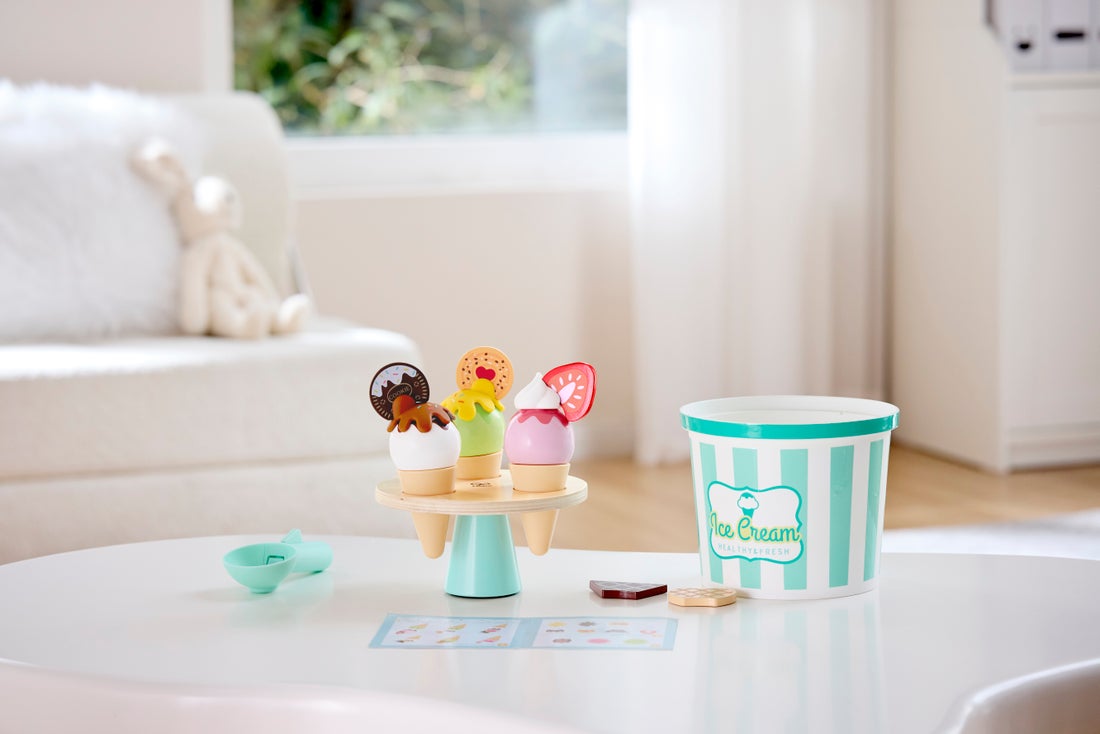 Juego de Helado Scoop and Serve – ¡Monta tu Heladería! - Hape