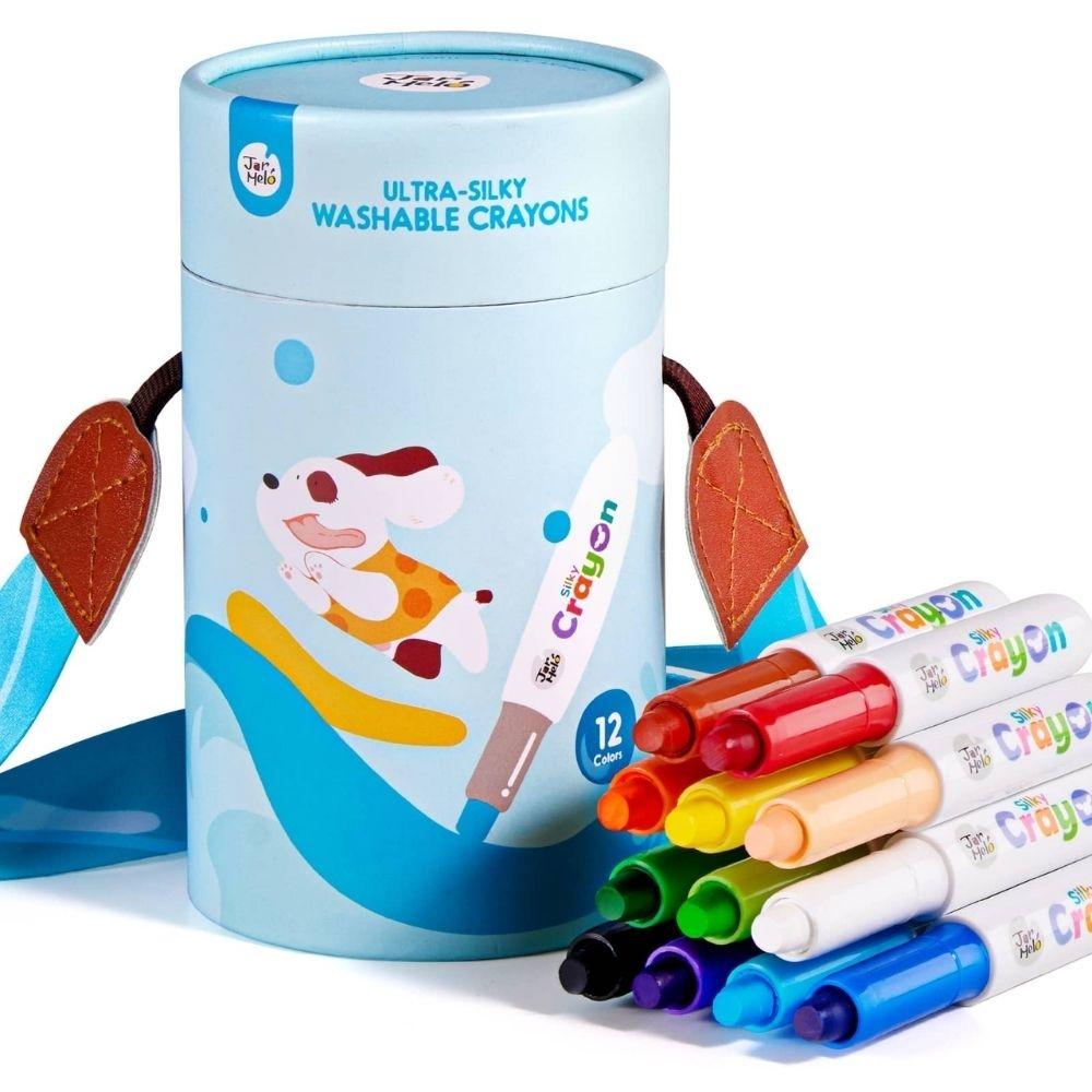 Ceras Ultra Suaves Lavables 12 Colores Jarmelo - 2