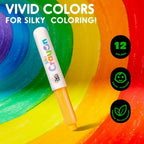 Ceras Ultra Suaves Lavables 12 Colores Jarmelo - 5