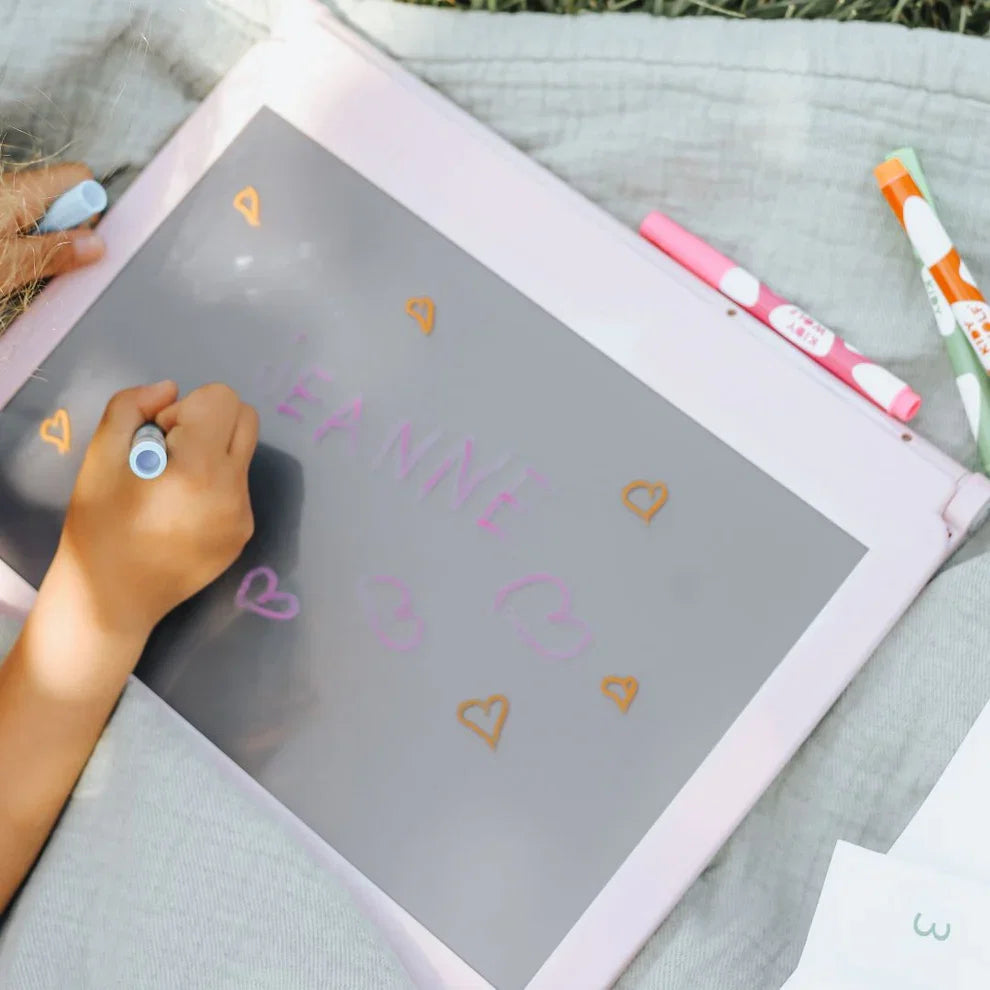 Pack Regalo 3 Años Pequeño Artista: tablet KidyDraw-PRO rosa – vista 2