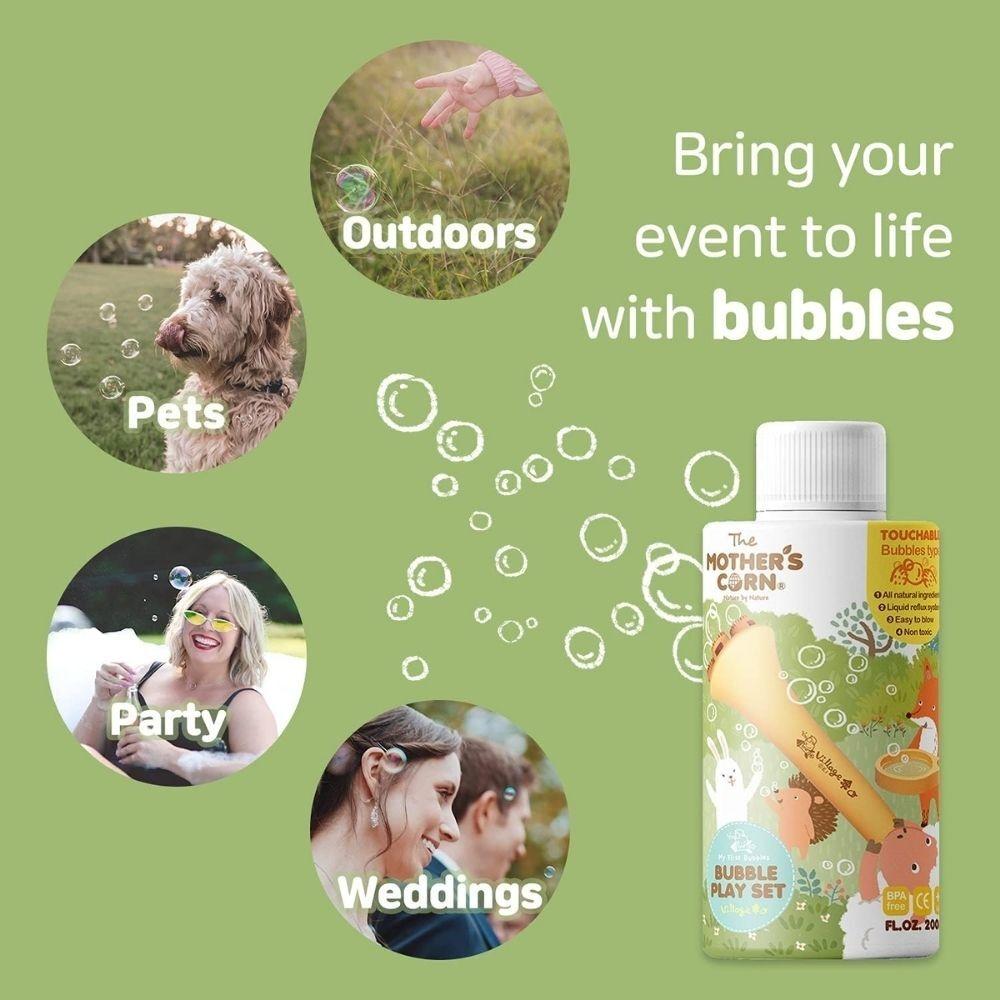 Pompero infantil de maíz – Touchable Bubbles, burbujas que se tocan Mother's Corn - 8
