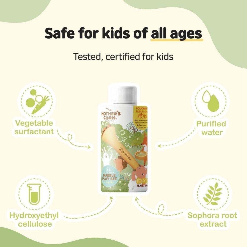 Pompero infantil de maíz – Touchable Bubbles, burbujas que se tocan Mother's Corn - 10