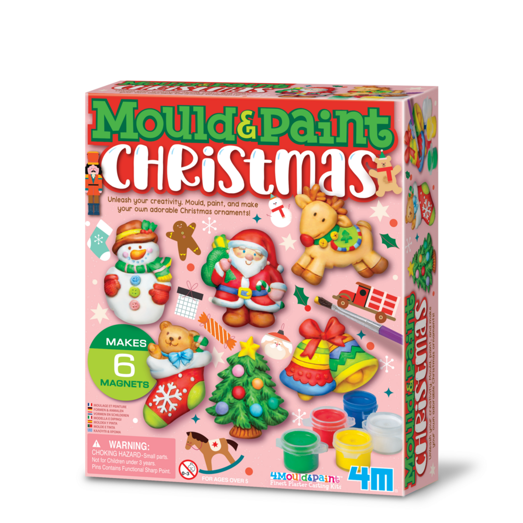 Mould and Paint Christmas 4M - 4