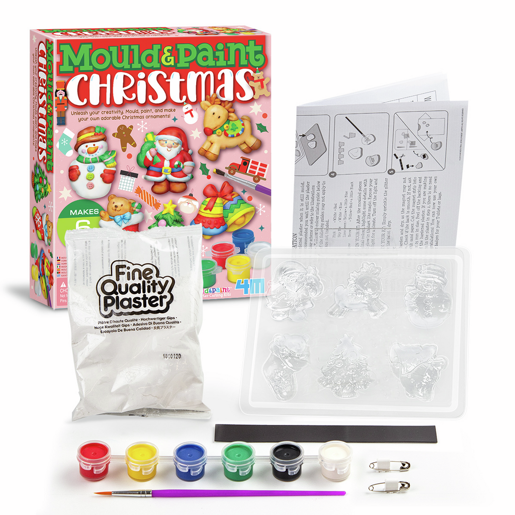 Mould and Paint Christmas 4M - 5