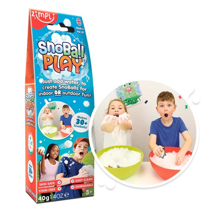 SNOBALL PLAY - haz tus propias bolas de nieve - Zimpli Kids