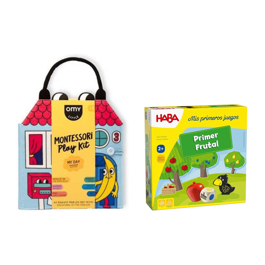 Pack Regalo 2 Años Mis Primeros Juegos: el kit Montessori y la caja del Haba, esto es lo que recibes