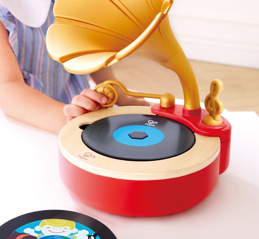 Fonógrafo de Juguete – Graba y Reproduce tu Música | HAPE
