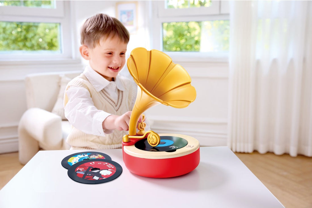 Fonógrafo de Juguete – Graba y Reproduce tu Música | HAPE