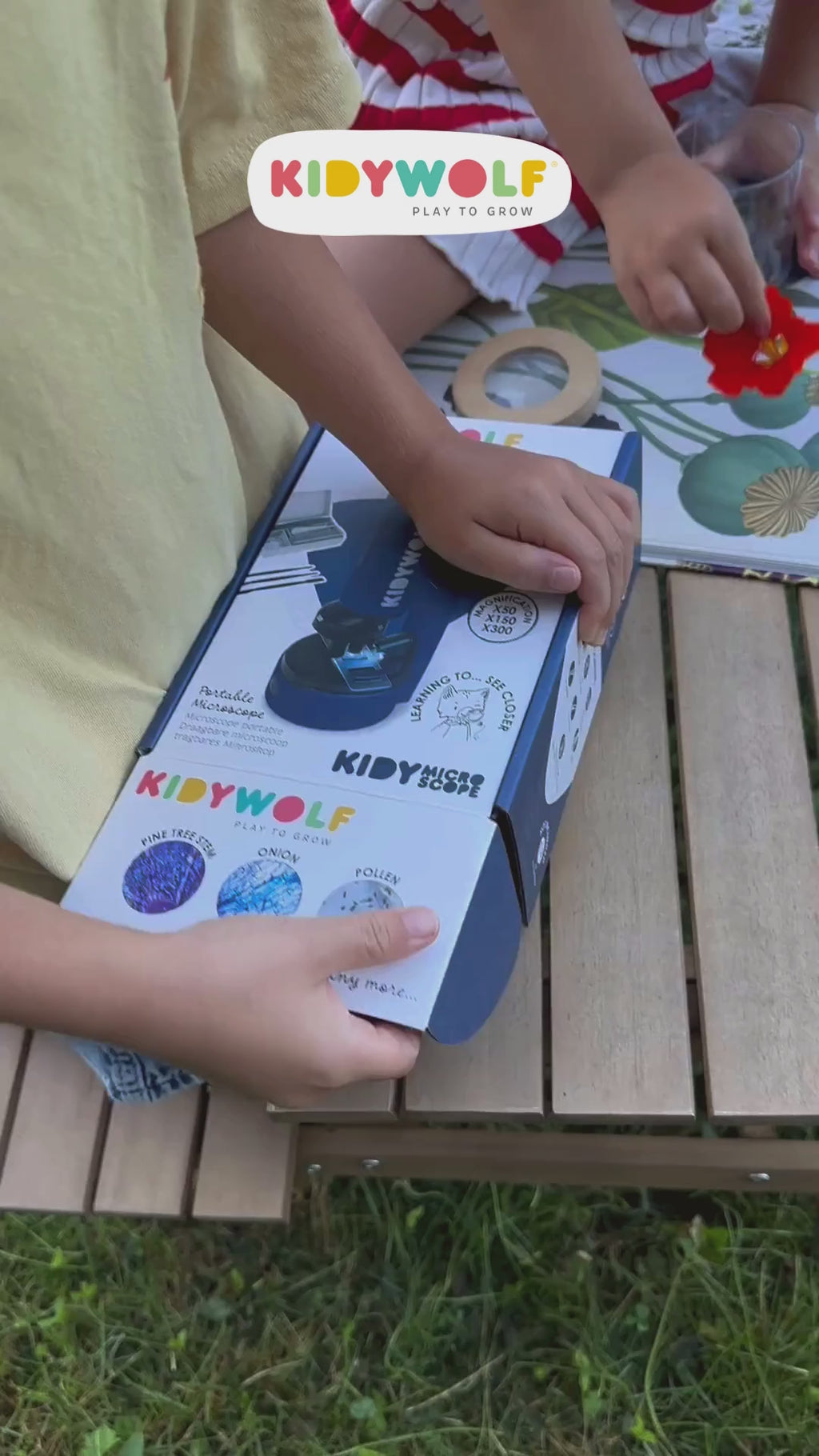 KIDYMICROSCOPE - Microscopio Portátil Infantil