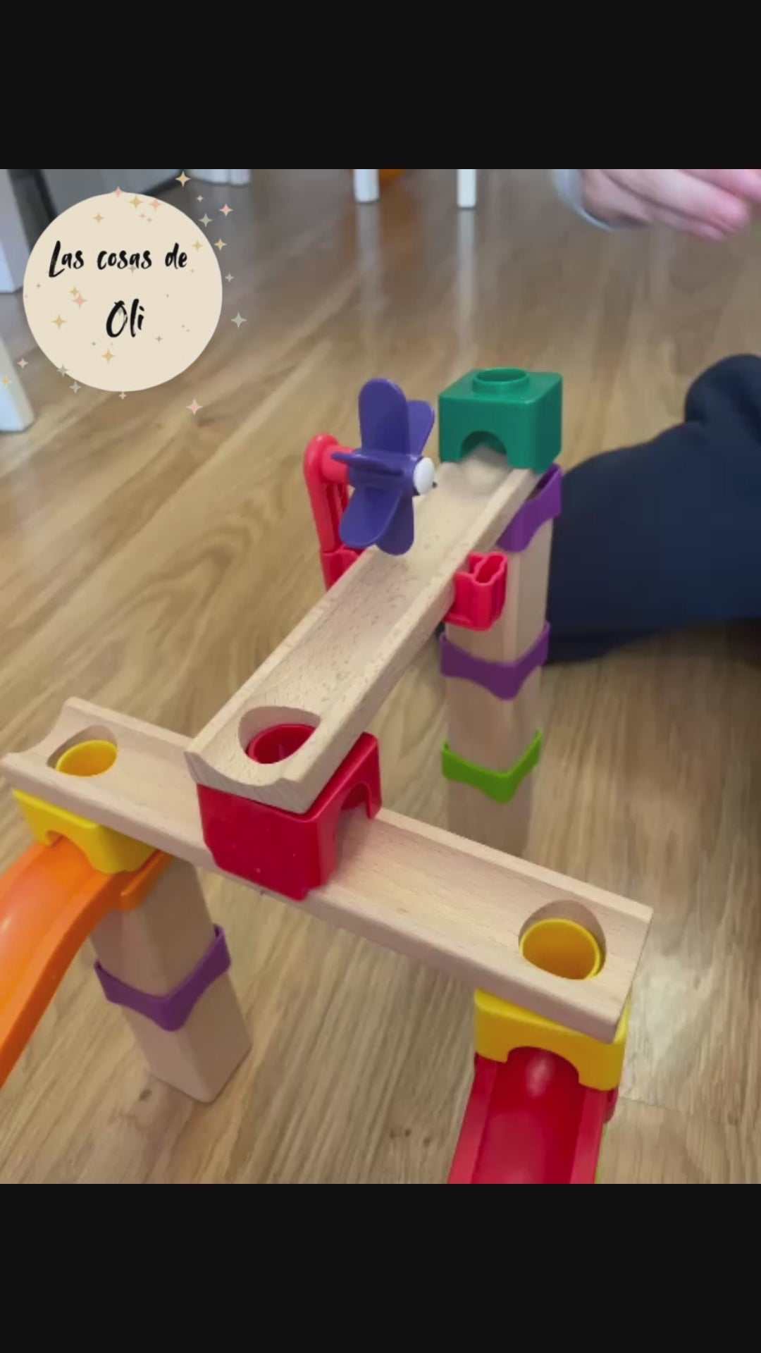 Pista de Canicas Carreras de Hape